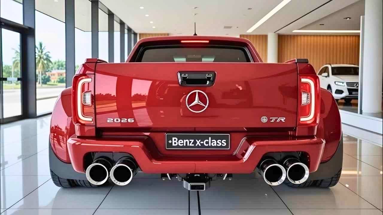 Mercedes-Benz X-Class 2026 – Pickup Premium con ADN de Lujo y Rendimiento Impecable